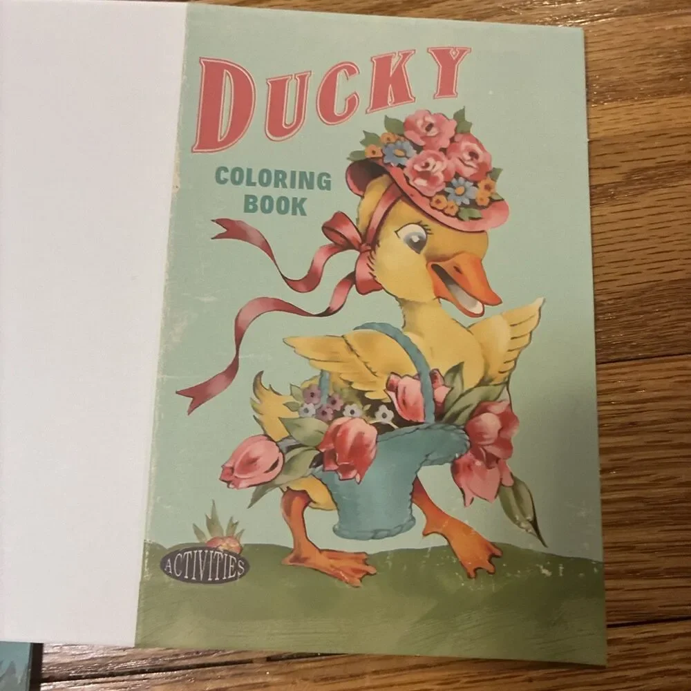 VINTAGE UNUSED 1950s Blank Flat Unfolded Note Cards Mid-Century Paper Ephemera